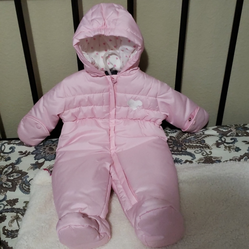 Adorable baby snow suit